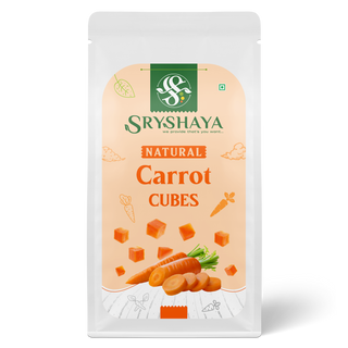 Natural Carrot Cubes – 100% Natural, Nutritious & Versatile Vegetable for Soups, Salads, & Snacks