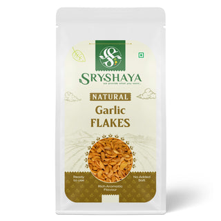 Garlic Flakes – 100% Natural, Aromatic Seasoning for Cooking, Garnishing & Flavor Boost in Any Dish