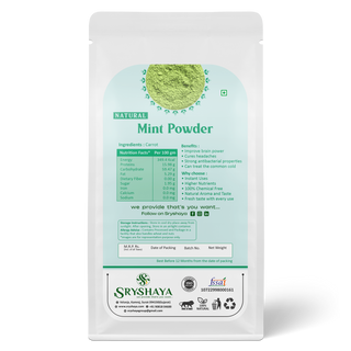 Mint Powder – 100% Natural Herb for Intense Flavor & Freshness in Cooking, Baking, and Teas