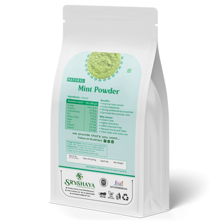 Mint Powder – 100% Natural Herb for Intense Flavor & Freshness in Cooking, Baking, and Teas