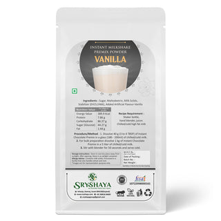 Instant Milkshake Premix Vanilla