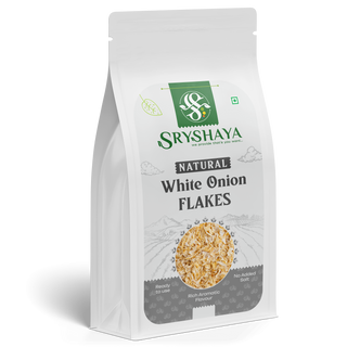 White Onion Flakes – 100% Natural, Dehydrated for Rich Flavor and Culinary Convenience in Soups, Sauces, and Seasoning